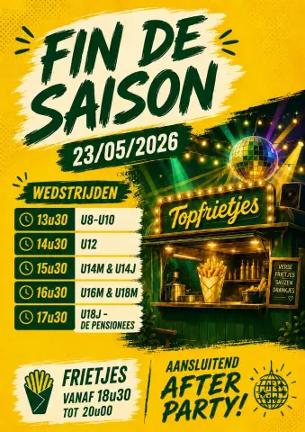 Krachtbal Avanti Lissewege - Programma Fin De Saison!